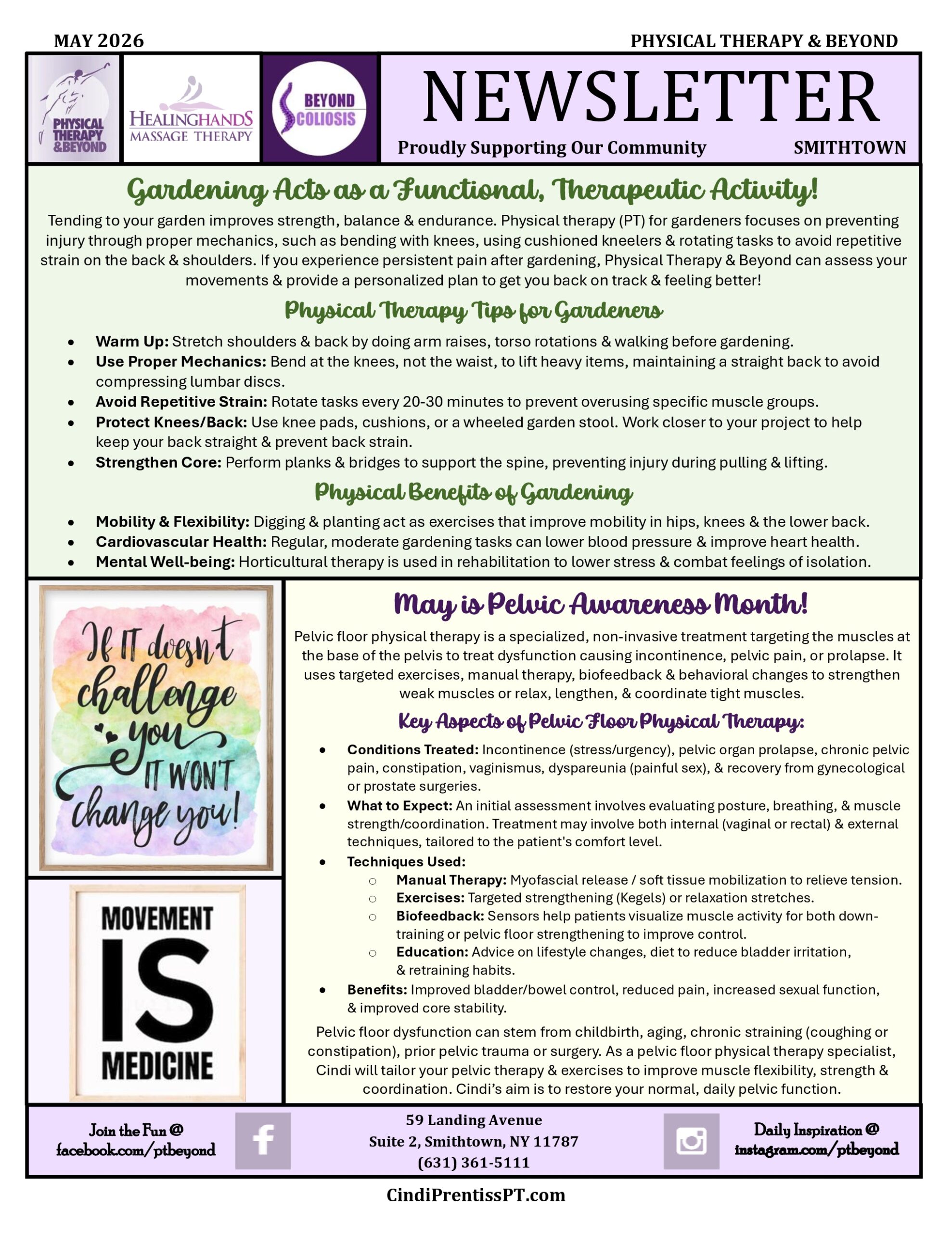 PT&B May 2026 Newsletter